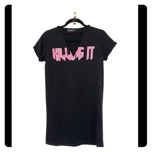 Killing it T-Shirt Dress